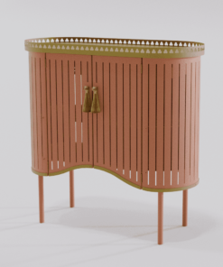 Buffet design rose Louis Truc