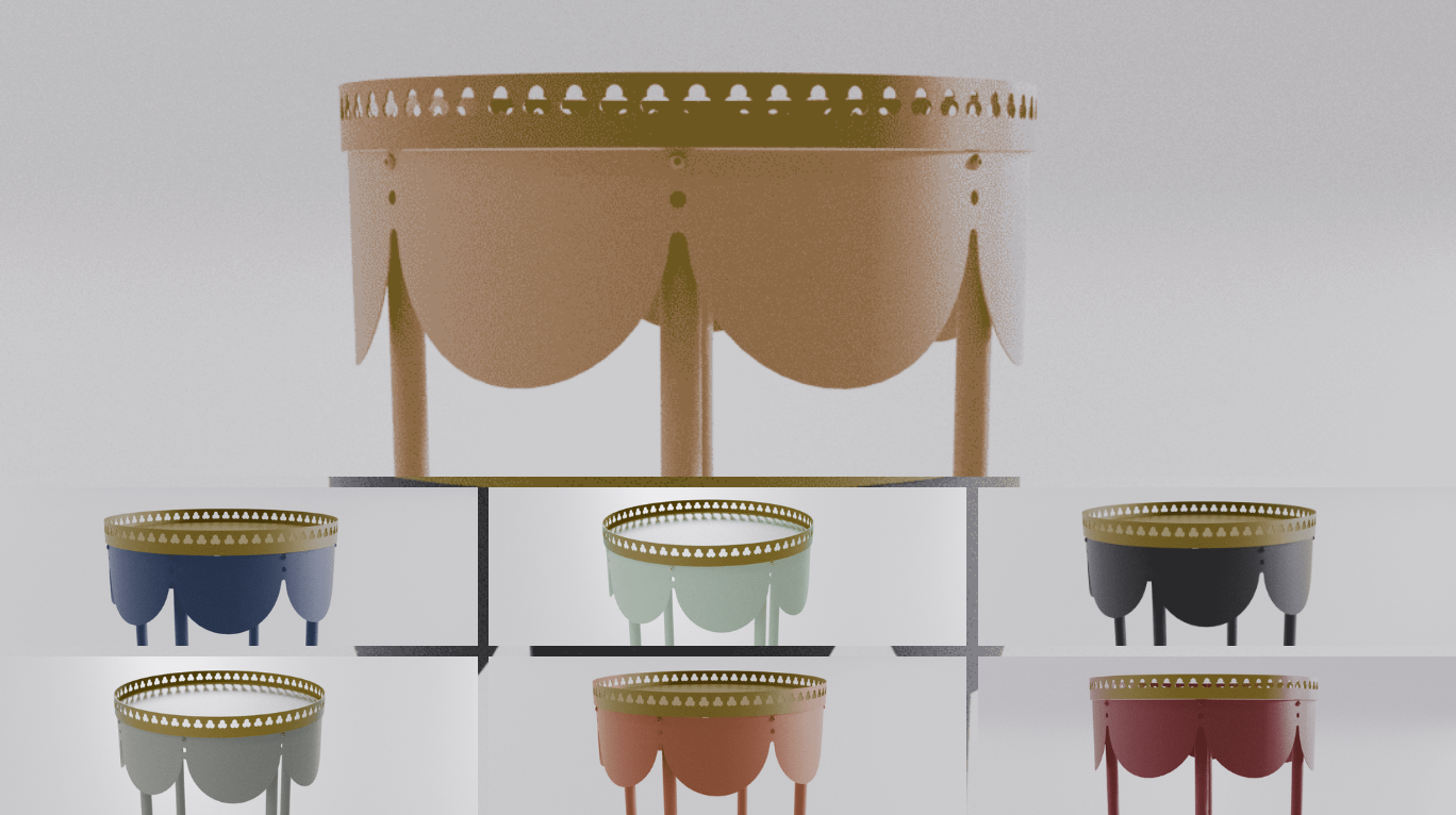 Collection de guéridons Louis Truc