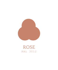 Couleur rose utilisée pour le mobilier de Maison Benoît Maltier
